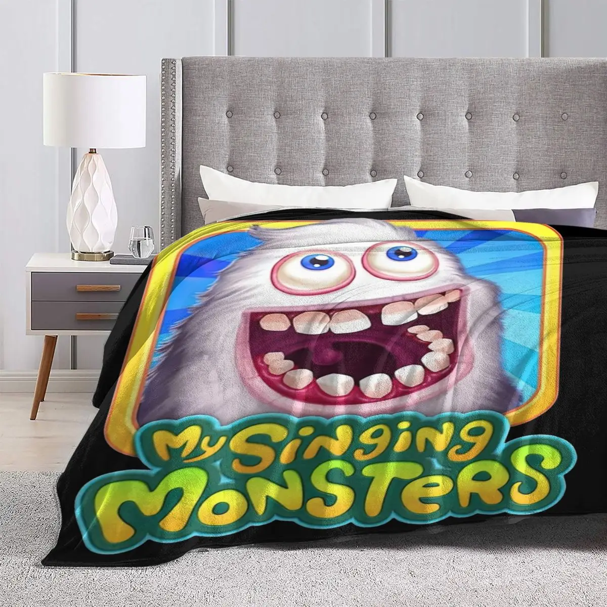 Многофункциональное одеяло с забавными иконами моих поющих монстров