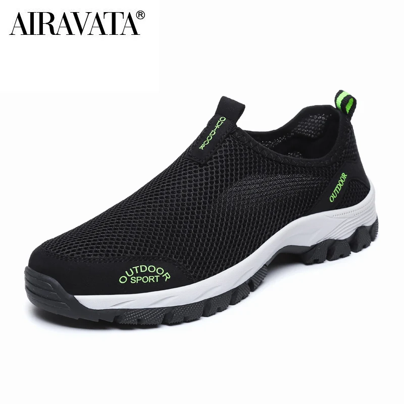 Men Outdoor Sports on Foot Wading Shoes Slip-on Comfortable Shoe Hikking Breathable Footwear Travel Camping Large Size39-48