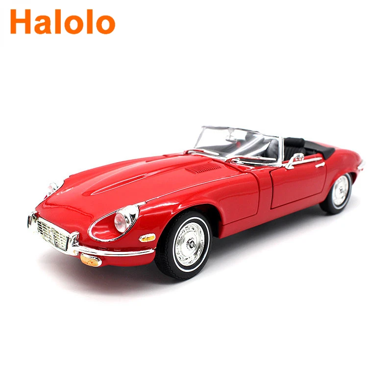 

1:18 1971 Jaguar E-TYPE Classic car High Simulation Diecast Car Metal Alloy Model Car Toys for Children Gift Collection