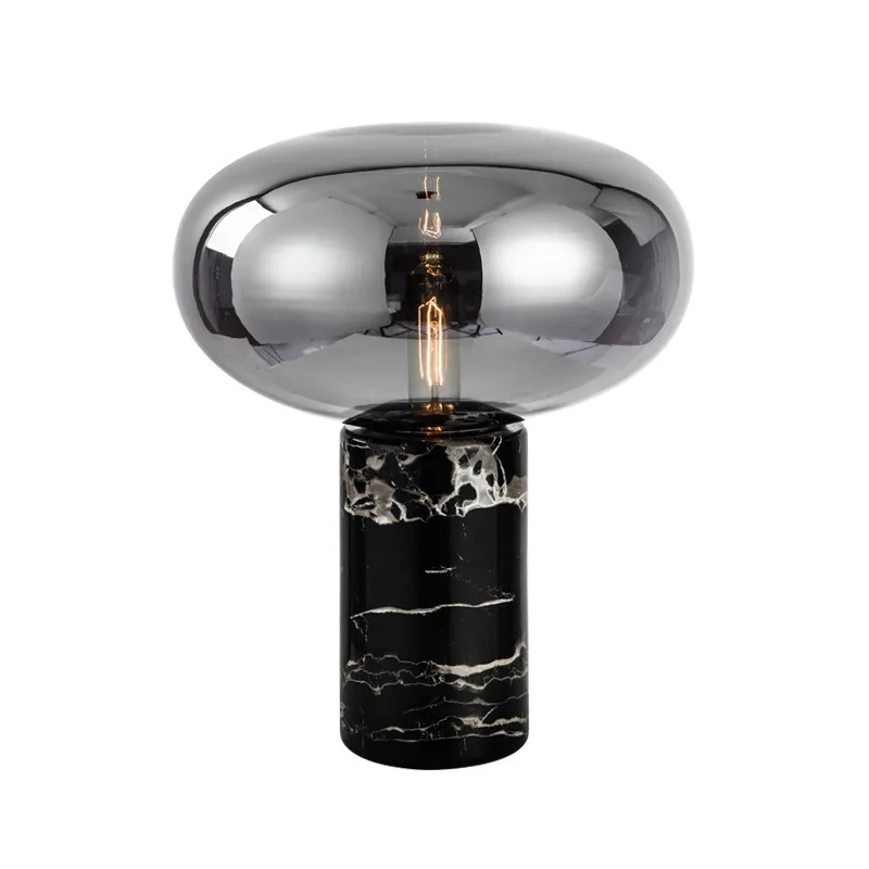 Стеклянный шар абажур