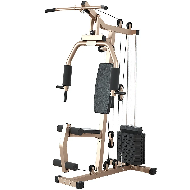 

New Trend Gold Fitness Smith Machine Single Standing Comprehensive Trainer Home and Commercial Chest Expander