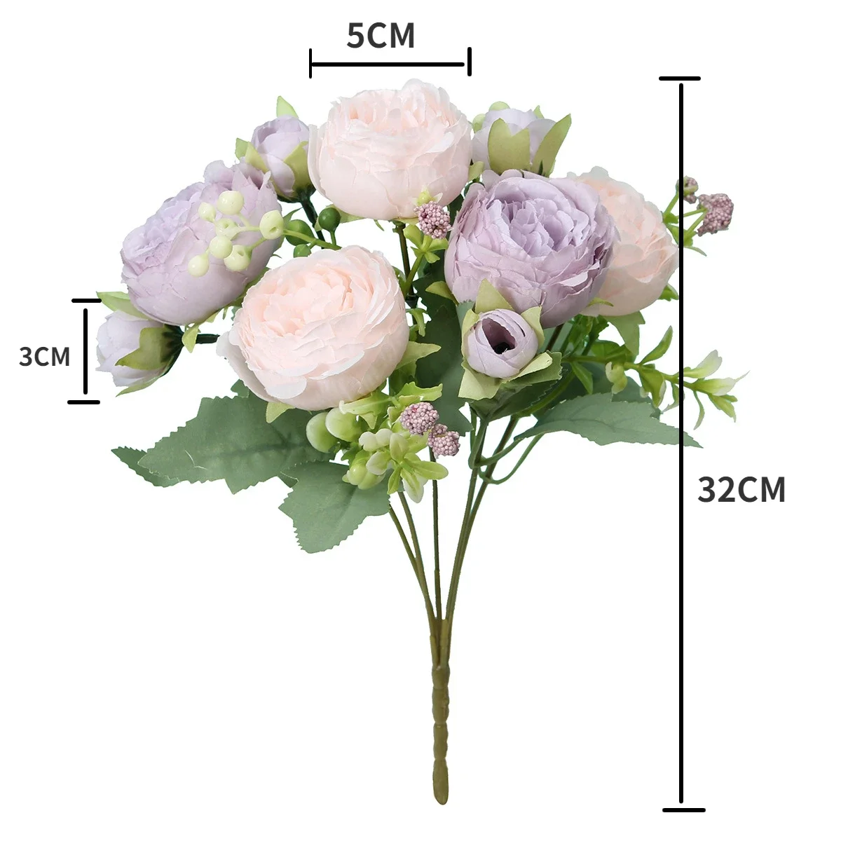 Ваза Для Цветов Из Искусственного Шелка Украшения Дома Свадебный Скрапбукинг