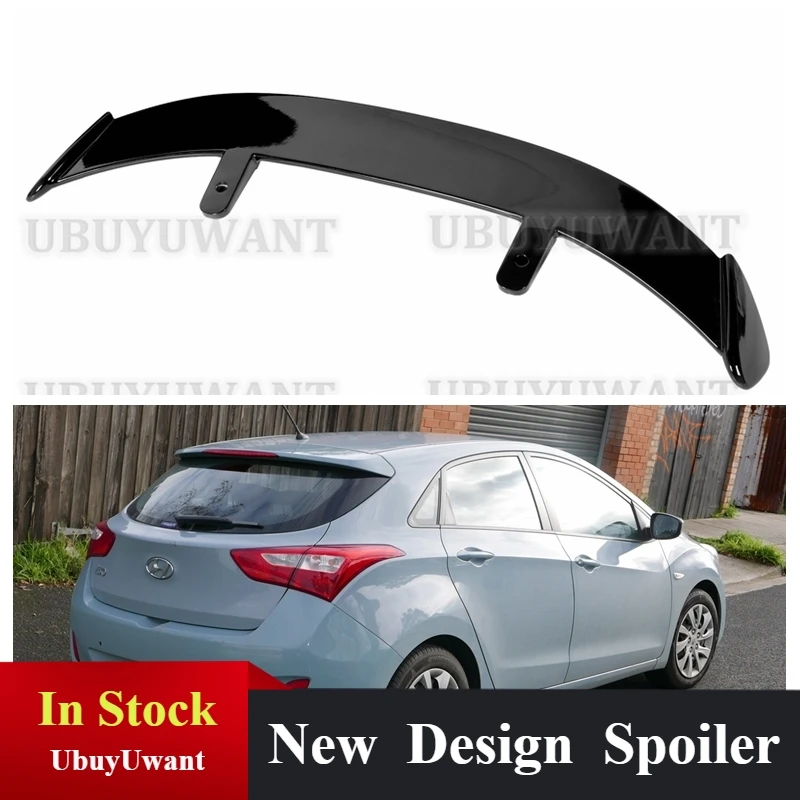 Высококачественный задний спойлер из АБС-пластика для Hyundai i30 2013 2014 2015 2016 |