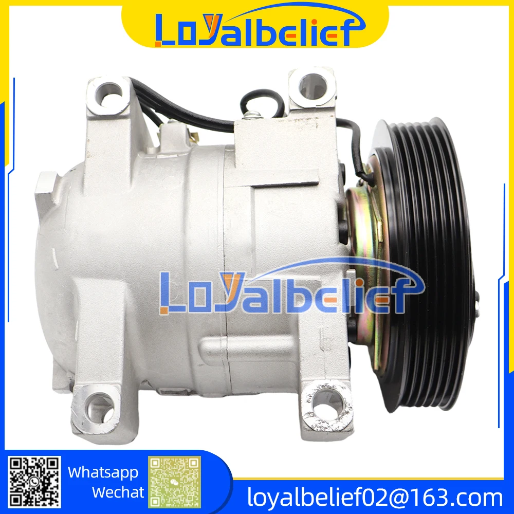 Фото Автомобильный компрессор кондиционера 27630-95F0C для Nissan Almera Sunny DKV11C 59510-31700 506021-7071 2763095F0C 5951031700 2763095F0B №4