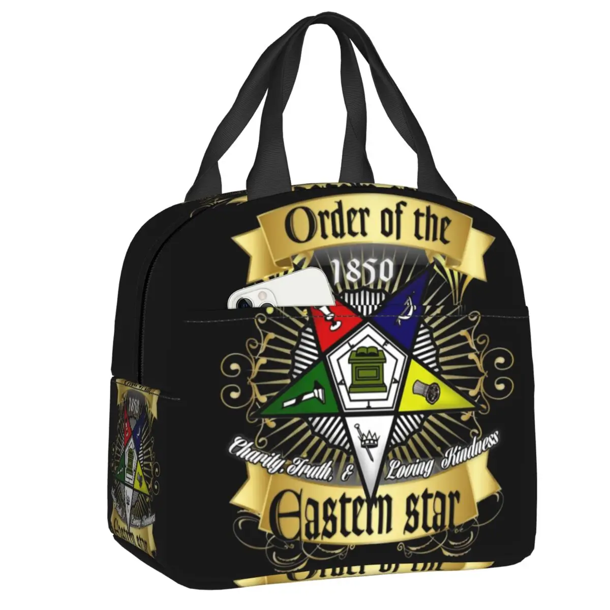 

Сумка для ланча с логотипом «Восточная звезда» для мужчин и женщин