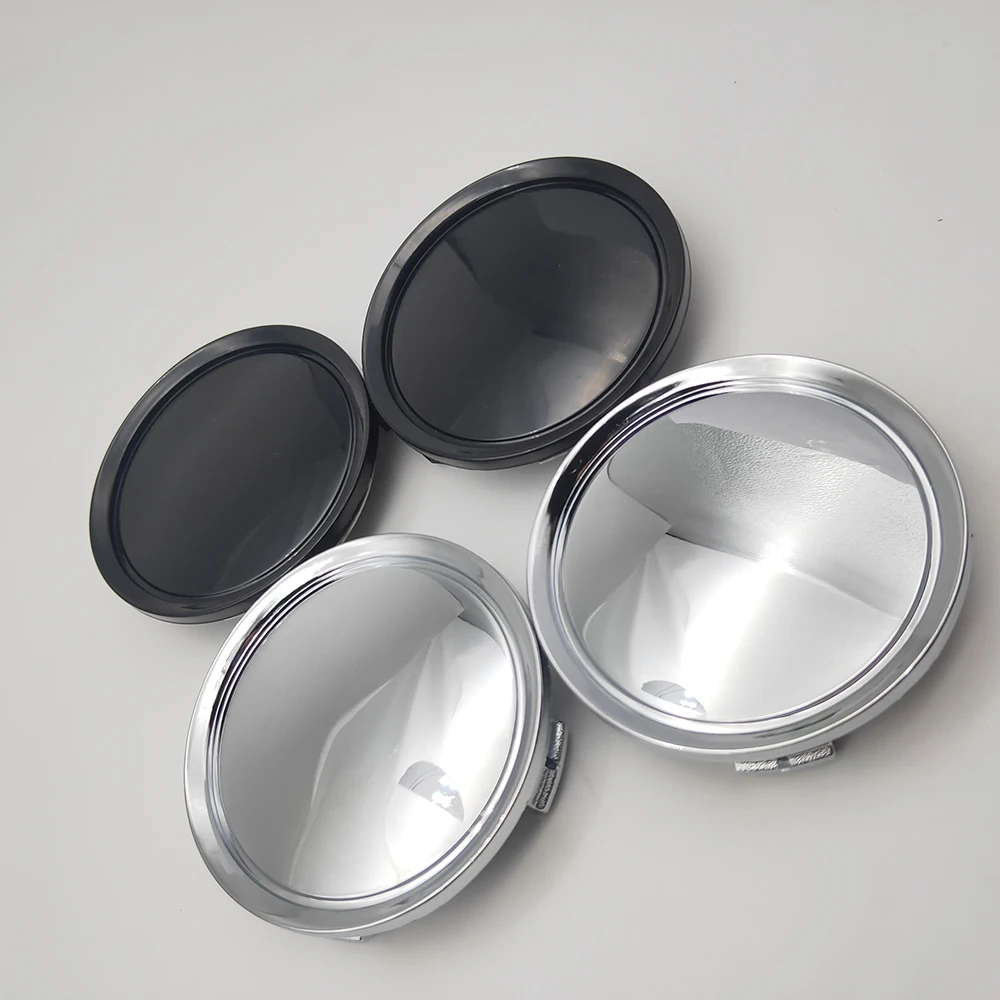 

4pcs Car Wheel Center Hub Cap 75mm Wheel Cover No Logo Fit Wheels Tires For Mercedes Black Silver Cap Cover Accessories