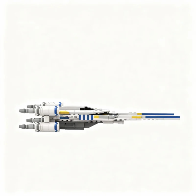 281 деталь MOC U-Wing Star Battle: Конструктор, развивающая игрушка, подарок на Рождество, идея для творчества, обучающий набор, кирпичики для дня рождения (art.: 3920da4ecbeb4) - 3920da4ecbeb4