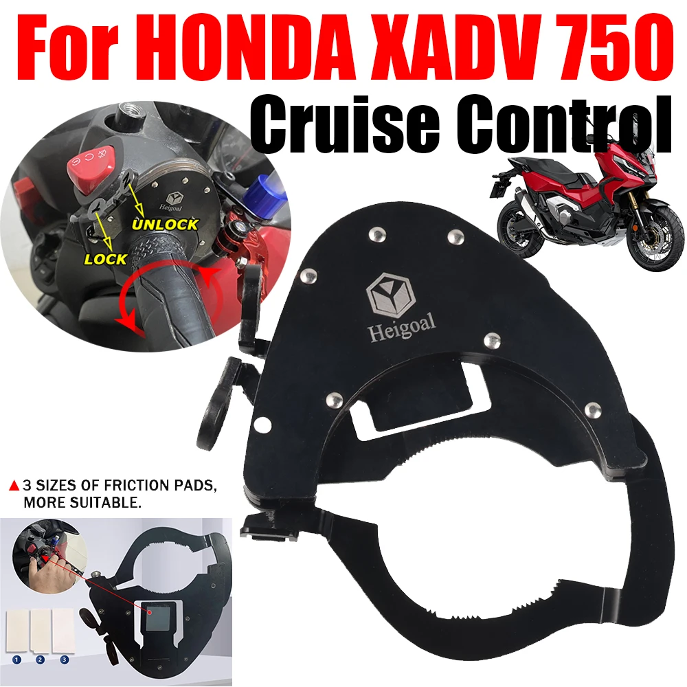 

Для HONDA XADV 750 X-ADV XADV750 аксессуары для круиз-контроля руль мотоцикла замок дроссельной заслонки вспомогательные детали для рук