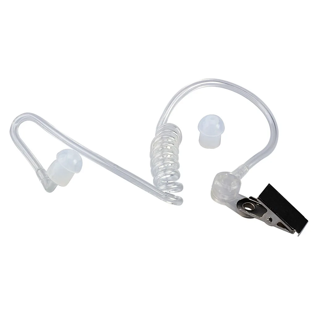 

2 5mm Plug Listen-Only Air Tube Earpiece Replacement for BAOFENG UV-5R UV-5RA Two Way Radio Speaker Microphone