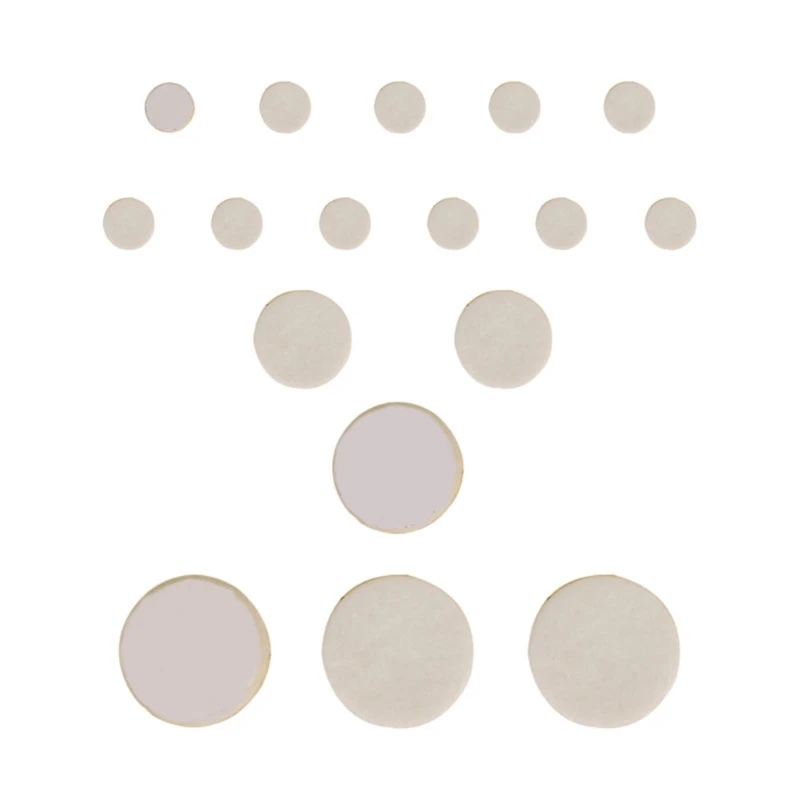 

17 шт., подставки для ключей для кларнета из искусственной кожи