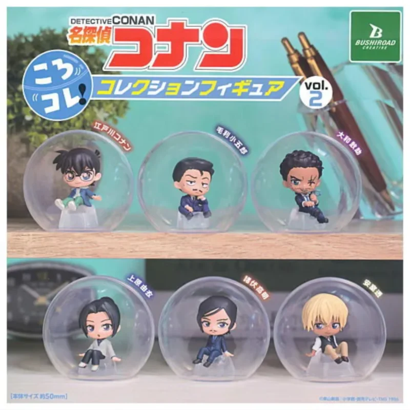 Фото Япония Bushiroad Gashapon Капсульная игрушка Детектив Конан Пузыри Шарики внутри Украшения Серия Две №1