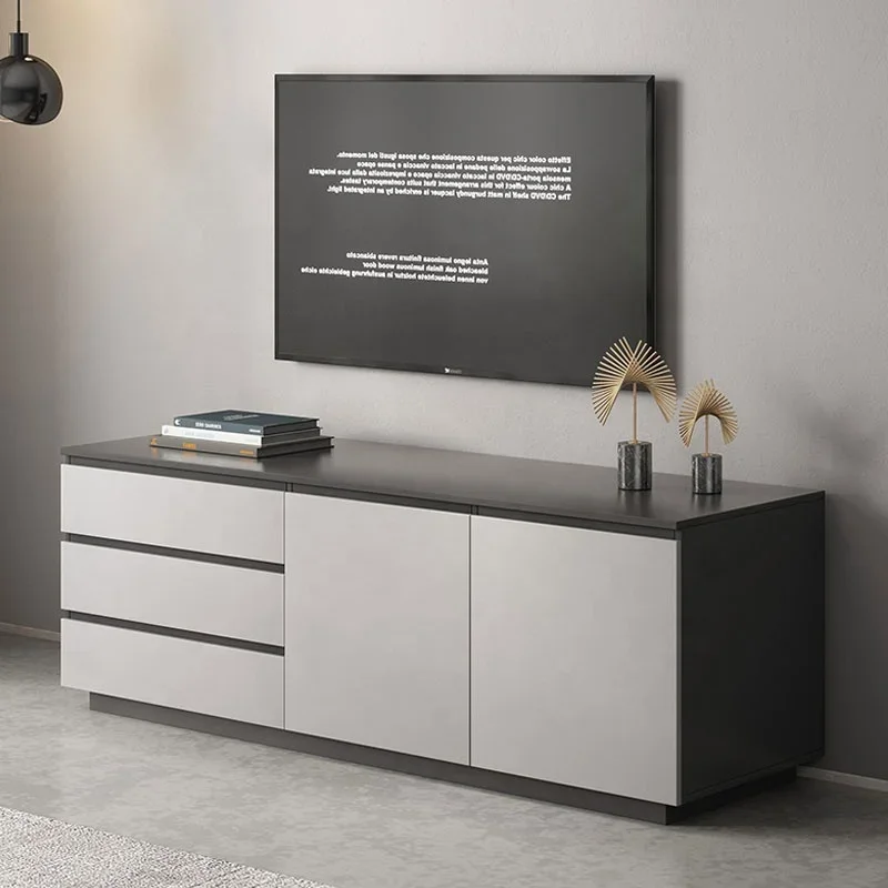 Шкаф для спальни шкафчик телевизора встроенный современный маленький семейный