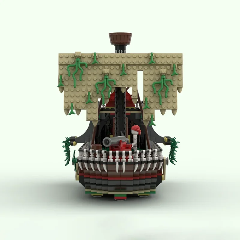 757 шт. Moc Adventure пиратский корабль строительные блоки призрак модель корабля