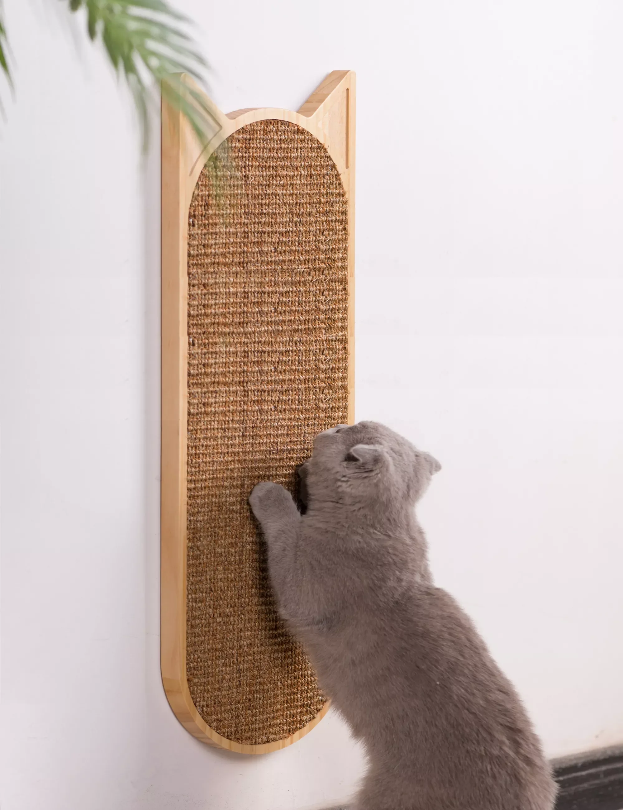

Wall Mounted Scratching Post for Adult Kittens,Sisal Scratching Pad,Scratcher for Kitty Health