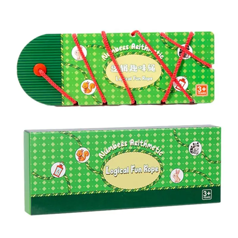 

String Toys For Kids Color Matching Classification Game String Matching Game Threading Matching Toys Logical Thinking Training