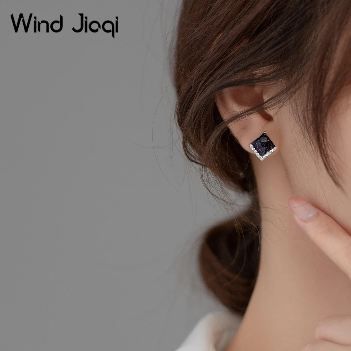 

Женские серьги-гвоздики из серебра 925 пробы в Корейском стиле