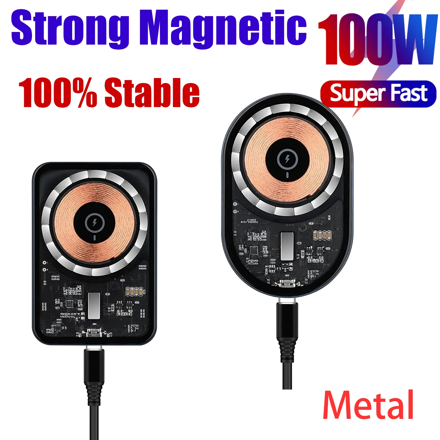 

15W Magnetic Wireless Charger Car Air Vent Stand Phone Holder Mini QI Fast Charging Station For iPhone 12 13 14 Pro Max macsafe