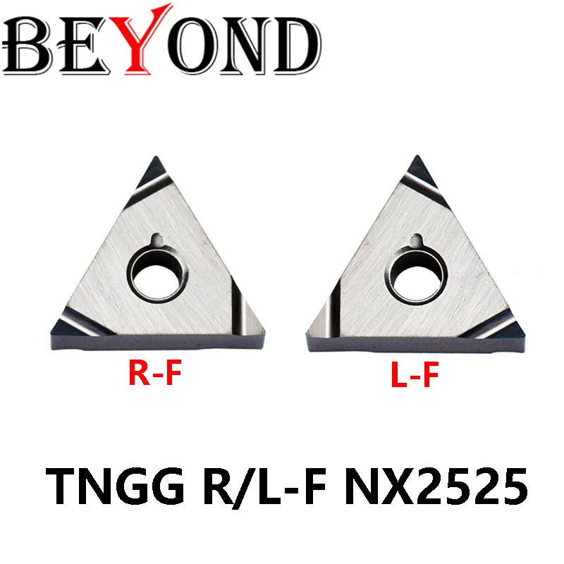 

10pcs/box TNGG 160402 160404 Original TNGG160402 TNGG160404 TNGG160408 R-F L-F NX2525 Turning Tools Carbide Inserts Lathe Cutter