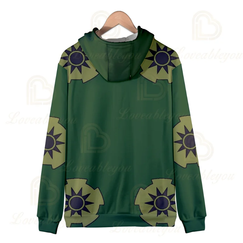 Аниме цельный 3D толстовка на молнии Uta косплей костюм Толстовка Повседневный