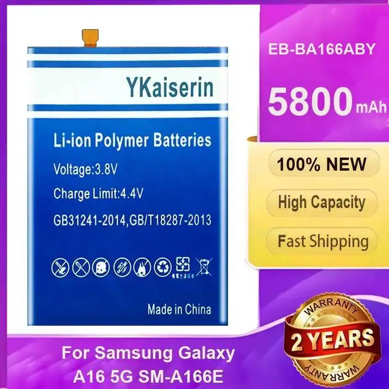 Фото EB-BA136ABY EB-BA156ABY Аккумулятор для Samsung Galaxy A10S/A20s/A13/A146 A14/A15 A156B/A16 5G A15 4G A155F EB-BA166ABY EB-BA146ABY №5