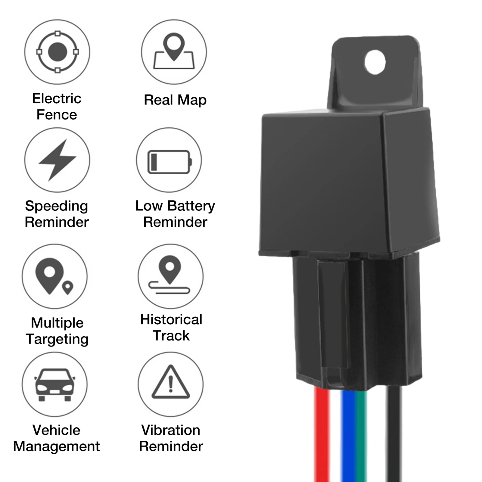 

C13 Car GPS Tracker Tracking Relay Device Locator Remote Control |Anti-theft Real-Time GPS Tracking GPS Tracker For Vehicles