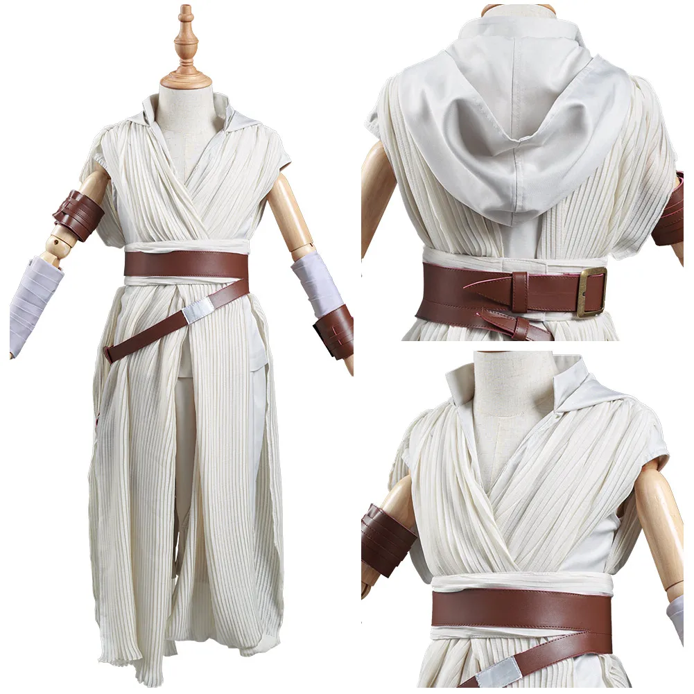

Wars Skywalker Rey Cosplay Costume Kids Children Outfits Halloween Carnival Suit
