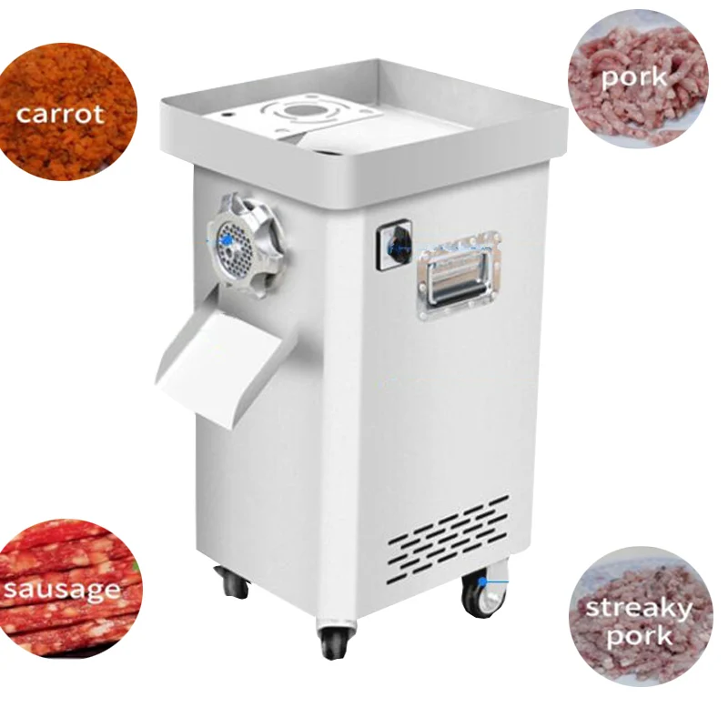 

Новая коммерческая электрическая мясорубка, 1100 фунтов/ч, Вт, электрическая фотоизмельчитель мяса, сверхмощная