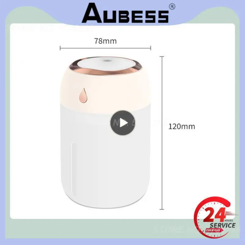 

USB Humidifier Night Light Household Office Portable Students Dormitory Bedroom Small Cute Mini Large Spray Car Mounted