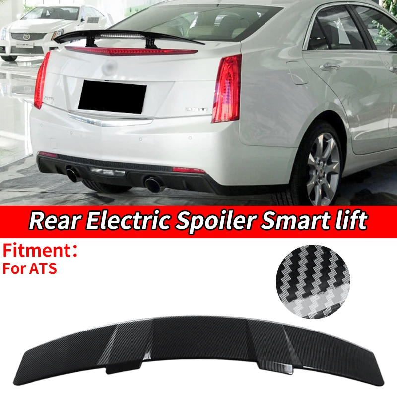 

Car Universal Electric Rear Spoiler Wing Trunk Tail Remote Control Modification Accessories For Cadillac-ATS