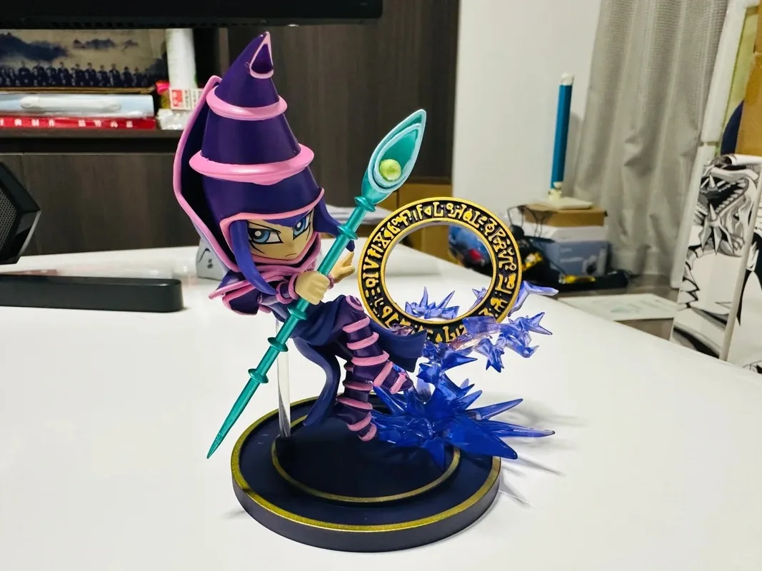 Фото Re-ment аниме Yu-Gi-Oh миниатюрная сцена слепая коробка настольная коллекция Black Magic Viper зеленоглазый белый дракон модель дисплея игрушки №5