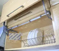 Kitchen Furniture Microwave Cabinet Cupboard Door Lifting Mechanism Support Strut Pneumatic Hydraullic Arm