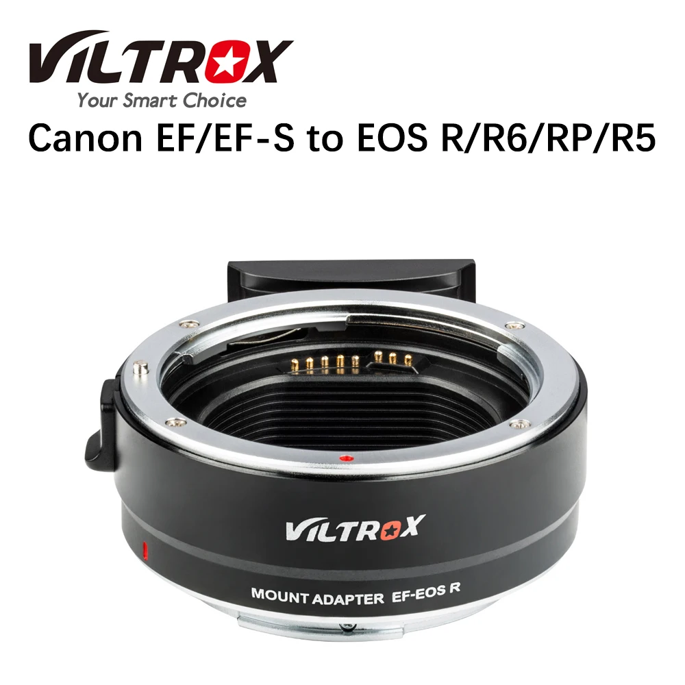 

VILTROX-anillo adaptador de lente de EF-EOSR, lente de EF-S EF a R, montura de enfoque automático, marco completo para cámara