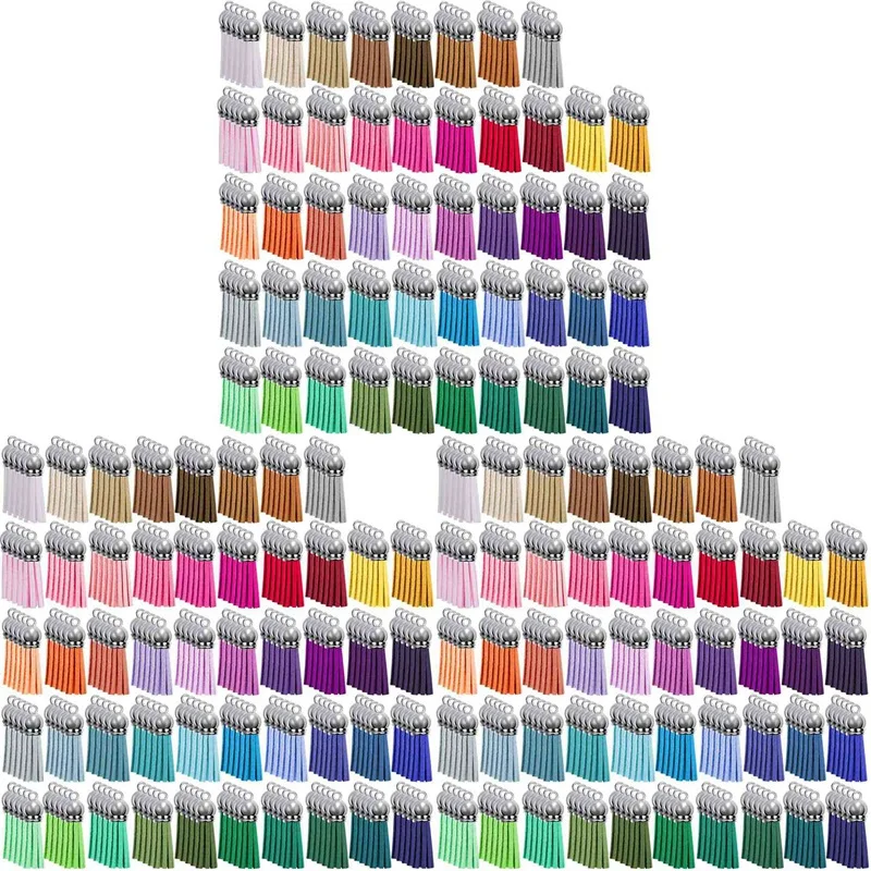 

750 шт./набор, Кожаные Подвески с кисточками