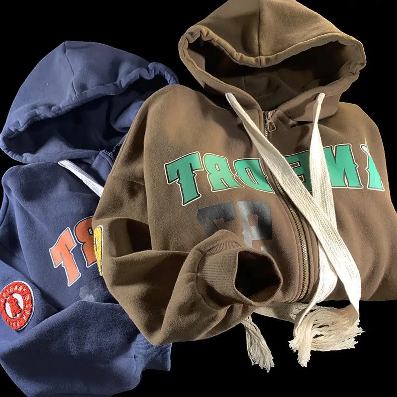 Весенне-осенний Американский Ретро Свитер оверсайз Женская тонкая секция