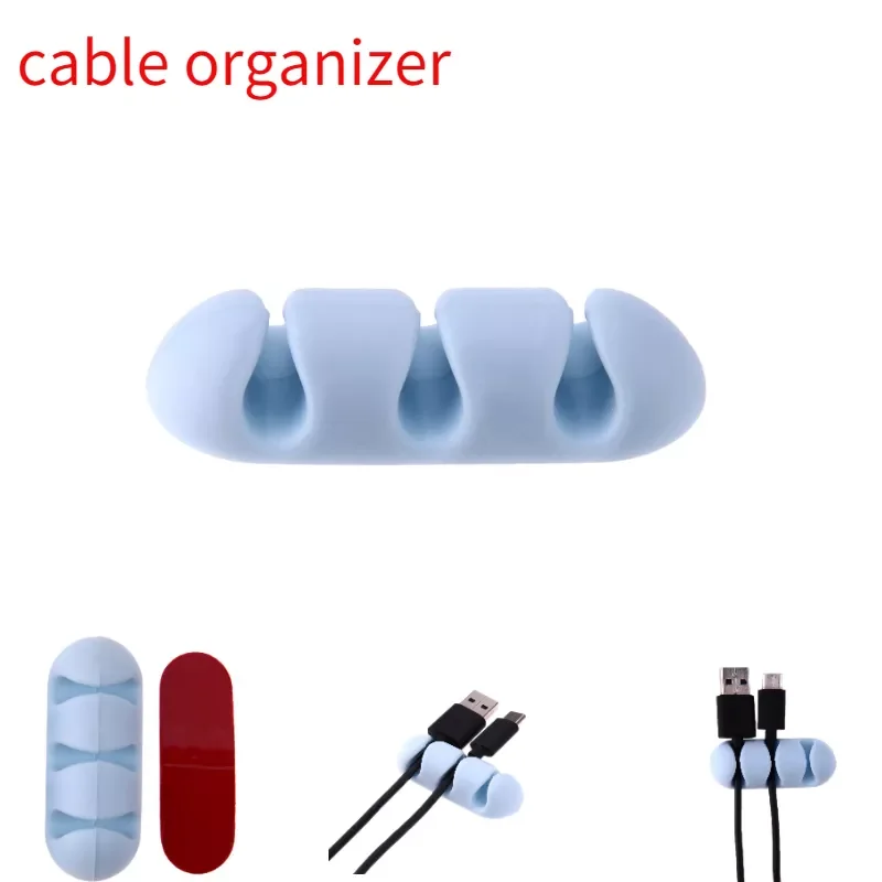 

Cable Organizer Management Wire Cable Winder HolderDesktop cables For cell phone Charging Data Mouse Earphones Organizer
