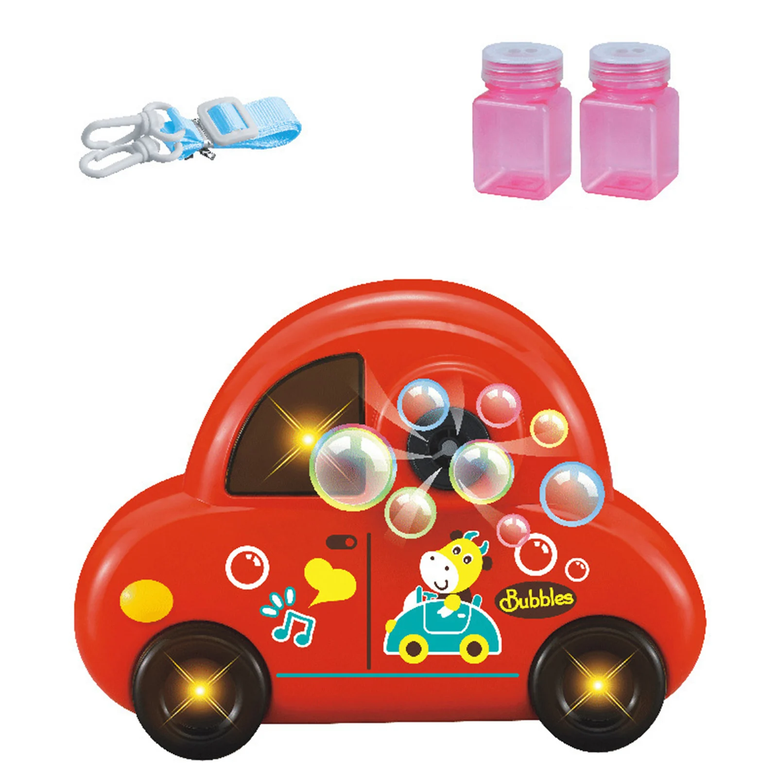 

Car Bubble Makers Hand Push Car Automatic Bubble Machine Colorful Colors Upgrade Automatic Bubble Machine Electric Bubble
