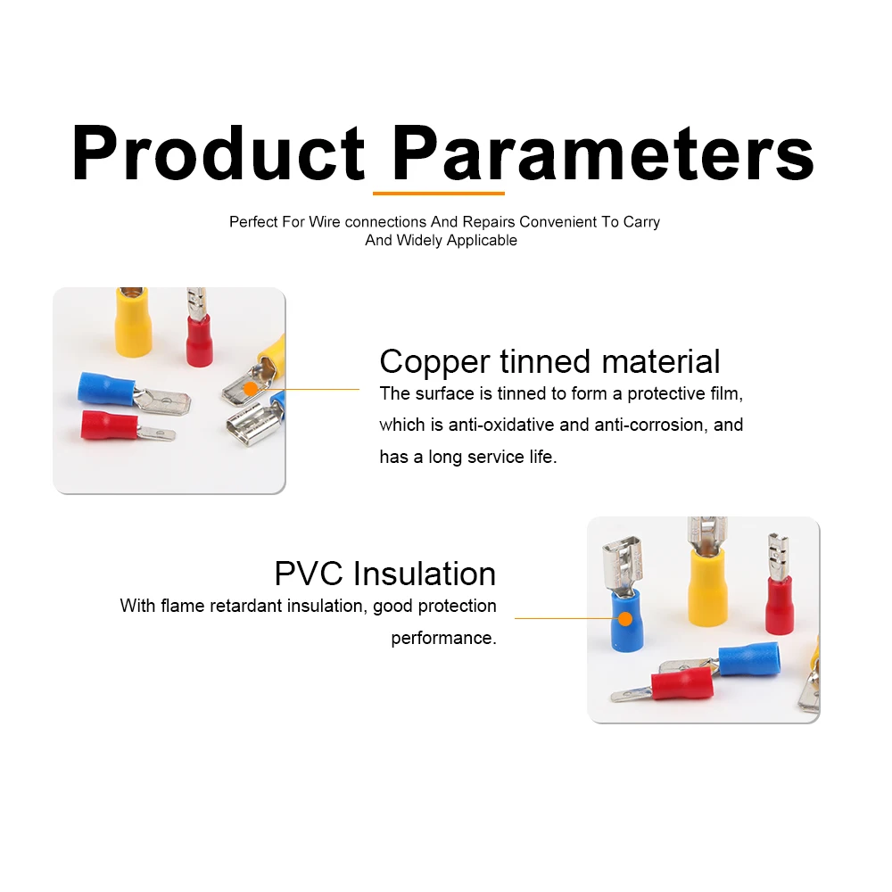 280 шт. клеммы для холодного обжима в штучной упаковке клеммная колодка с