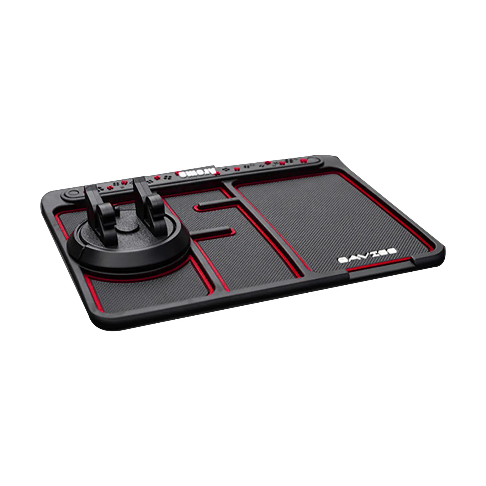 

4 в 1, автомобильный нескользящий коврик из ПВХ, силиконовый держатель для телефона, подставка для крепления на приборную панель, многофункциональный автомобильный органайзер, лоток, автомобильные аксессуары