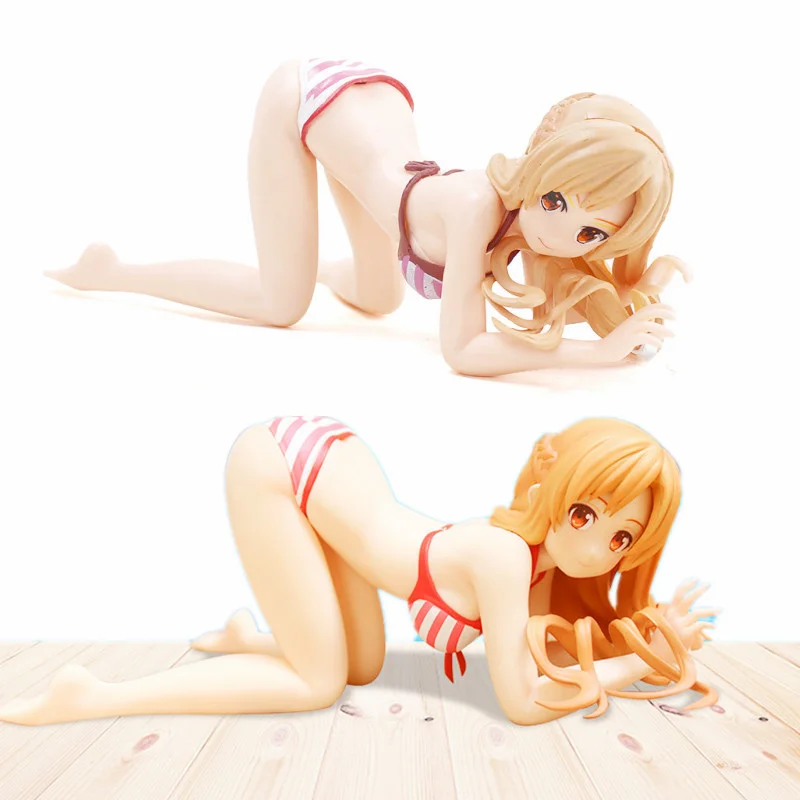 

2 Styles Sword Art Online Asuna Yuuki Anime Figure PVC Action Figure Collectible Model Decoration Children's Toy Ornament Dolls