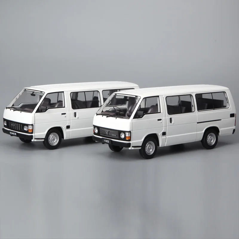 

Оригинальная фабрика 1:18 Toyota HIACE MPV ограниченная Коллекционная серия резиновая металлическая модель игрушка подарок