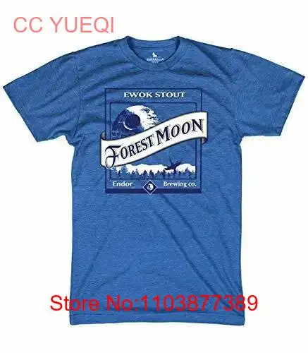 Футболки Guerrilla Forest Moon Ewok Stout забавное пиво рубашка с длинным или коротким рукавом