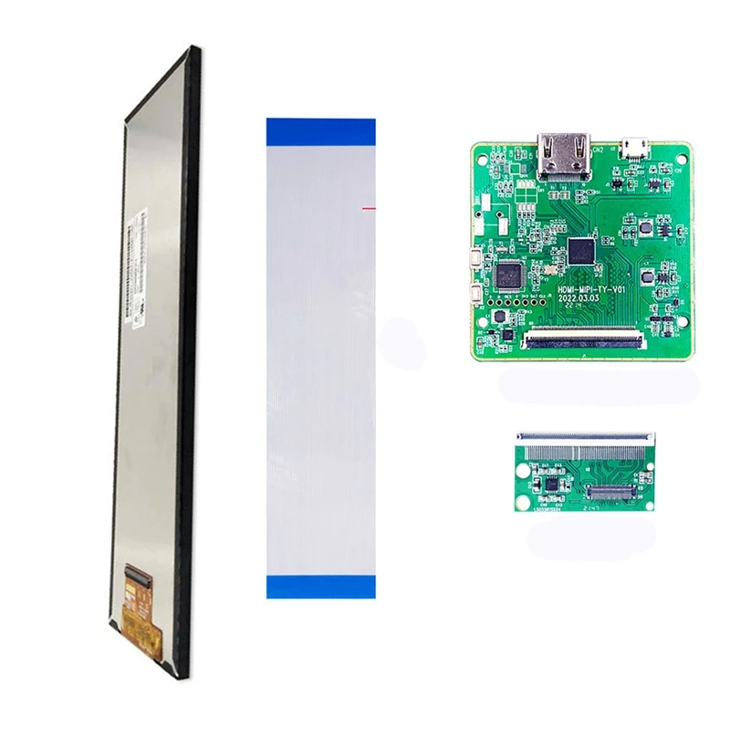 Hot-8.8 Inch Strip LCD Screen 1920X480 HSD088IPW1 HDMI-Compatible Driver Board Second Monitor Aida64 Sub Display