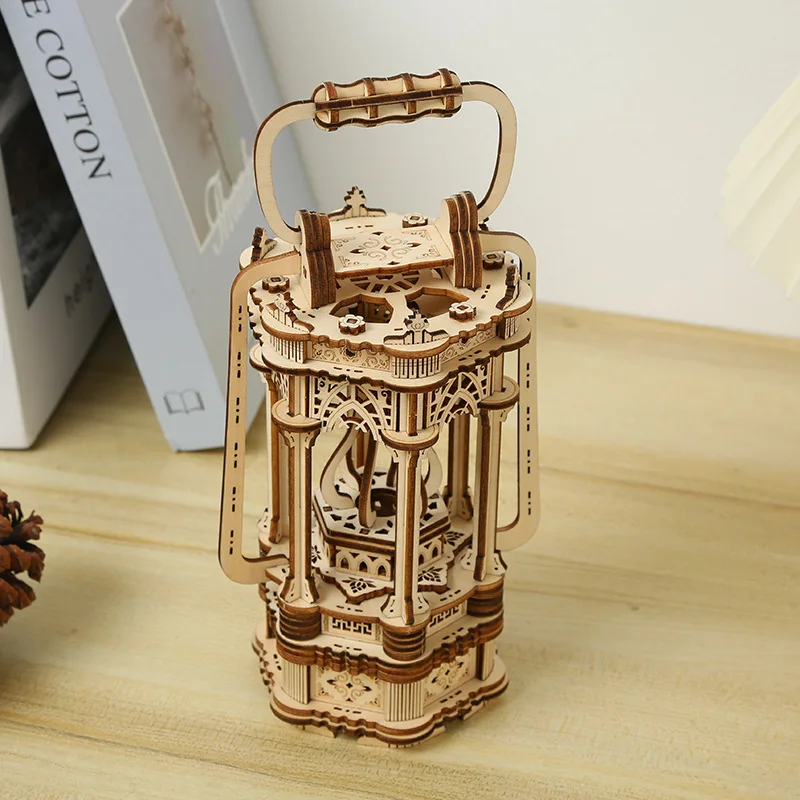 

Wooden Assembly Model Stereo Puzzle Creative Office Desktop Decorations Diy Handmade Gifts PZ-320