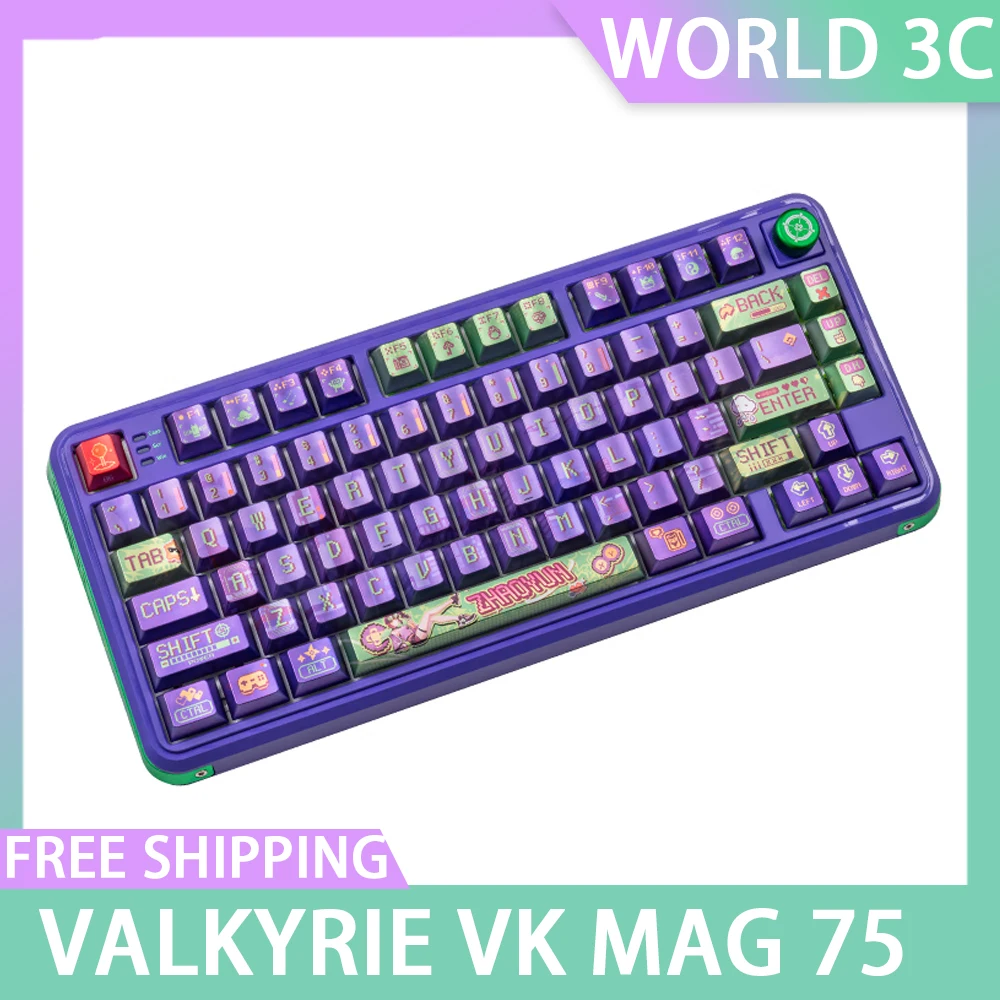 VALKYRIE VK MAG 75 Механическая клавиатура для киберспорта с магнитной осью 8K Скорость