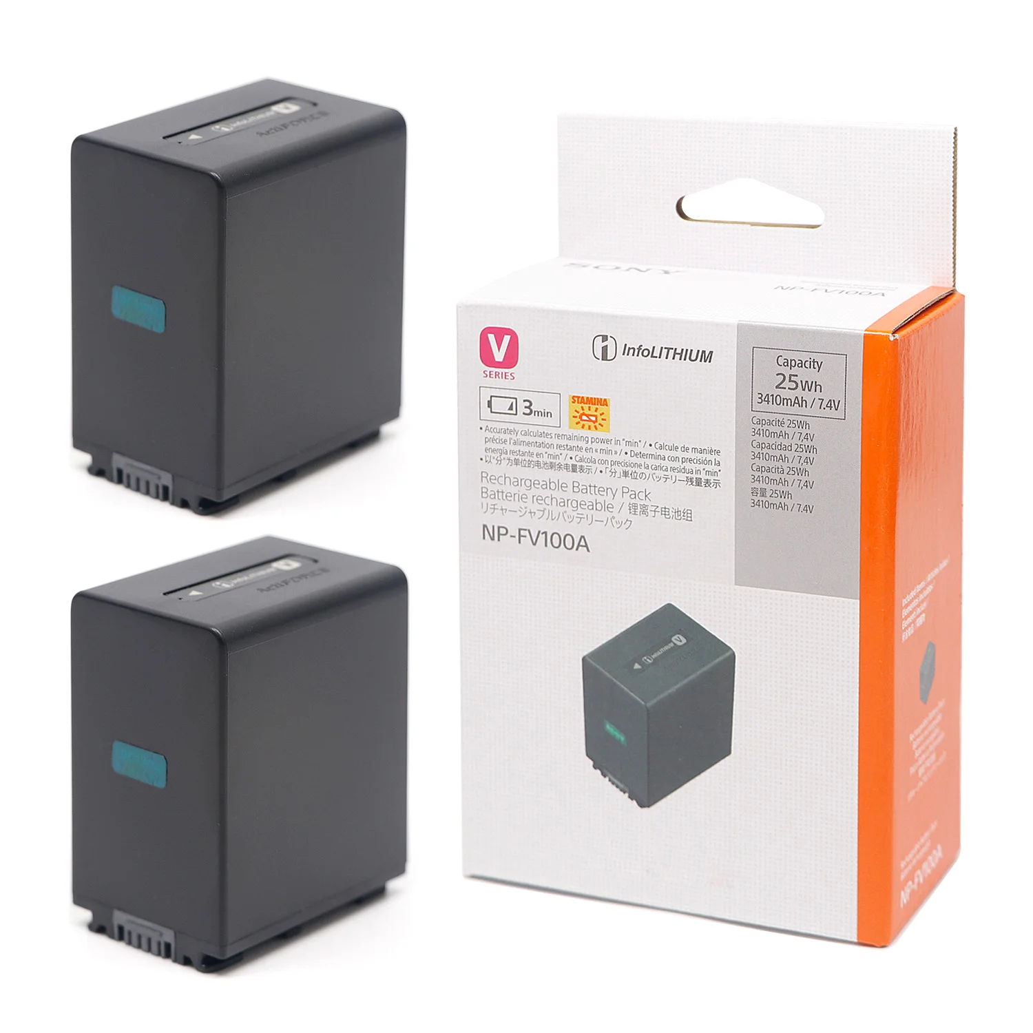 Оригинальный телефон, 3410 мАч, Аккумулятор для камеры SONY