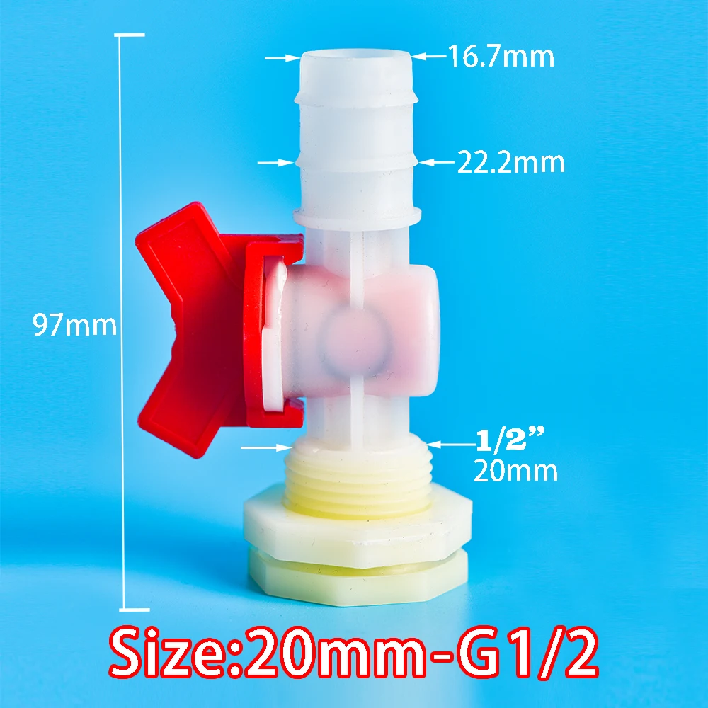 

Пластиковый соединитель для резервуара 4-20 мм