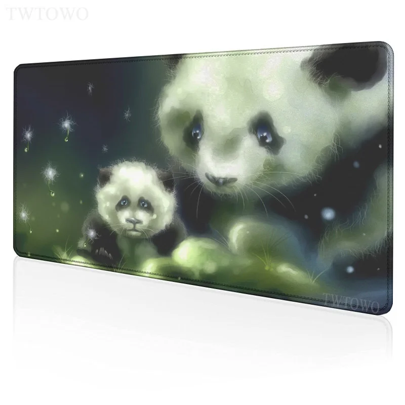 Коврик для мыши с милым аниме пандой домашний HD большой компьютерный коврик стол