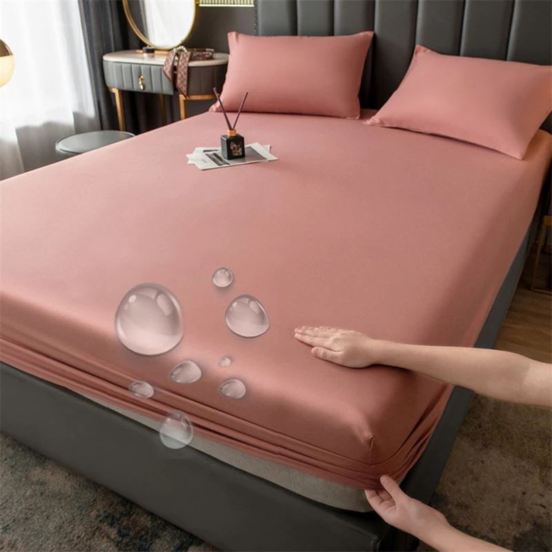 Водонепроницаемый чехол на матрас WOSTAR Оригинальная защитная накладка размер king