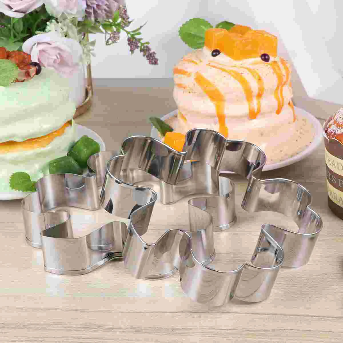 

Cookiecutters Leaffor Biscuit Four Mini Shamrock Stainless Steel Baking Molds St Small Shaped Cake Mold Shortbread Patricks Pot