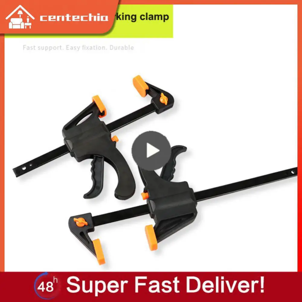 

4/6/8/10 Inches Steel Rocker Clip Woodworking Clip Quick Ratchet Quick Clip Release Speed Squeeze F Clip Diy Hand Woodworking